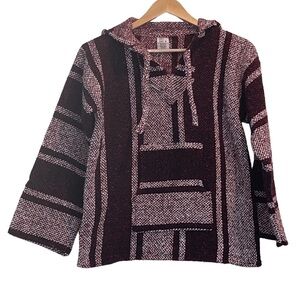 Artesanias Cuamatzi Mexican Baja Pullover Size S